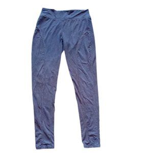 ---  Rusty Brown Faux Suede Leggings Size Large